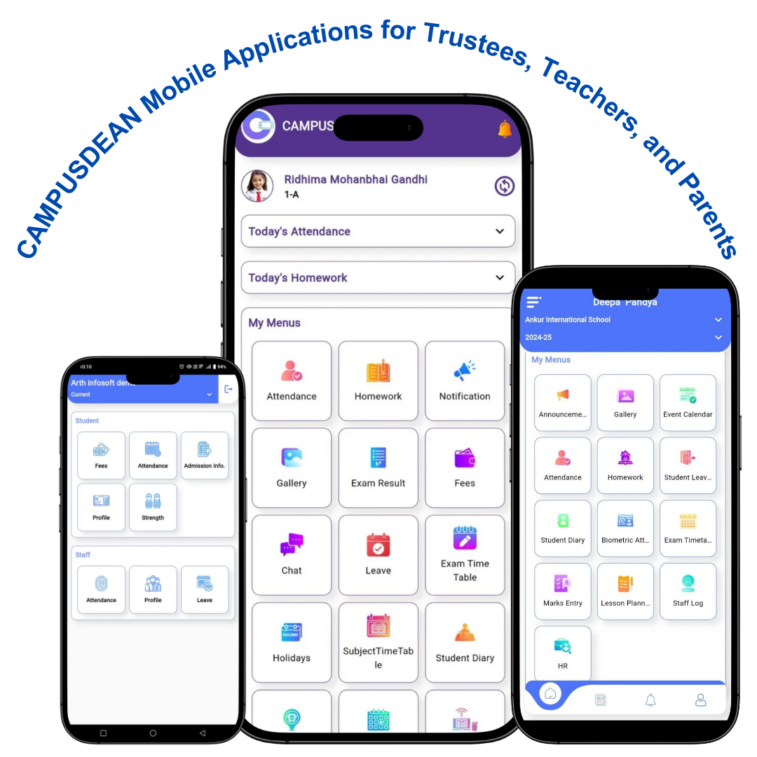 CAMPUSDEAN School ERP Mobile Apps
